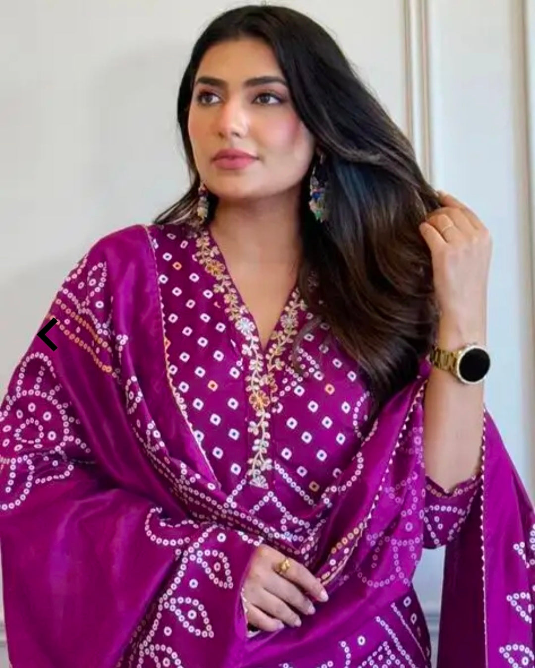 Women embroidery work Kurti