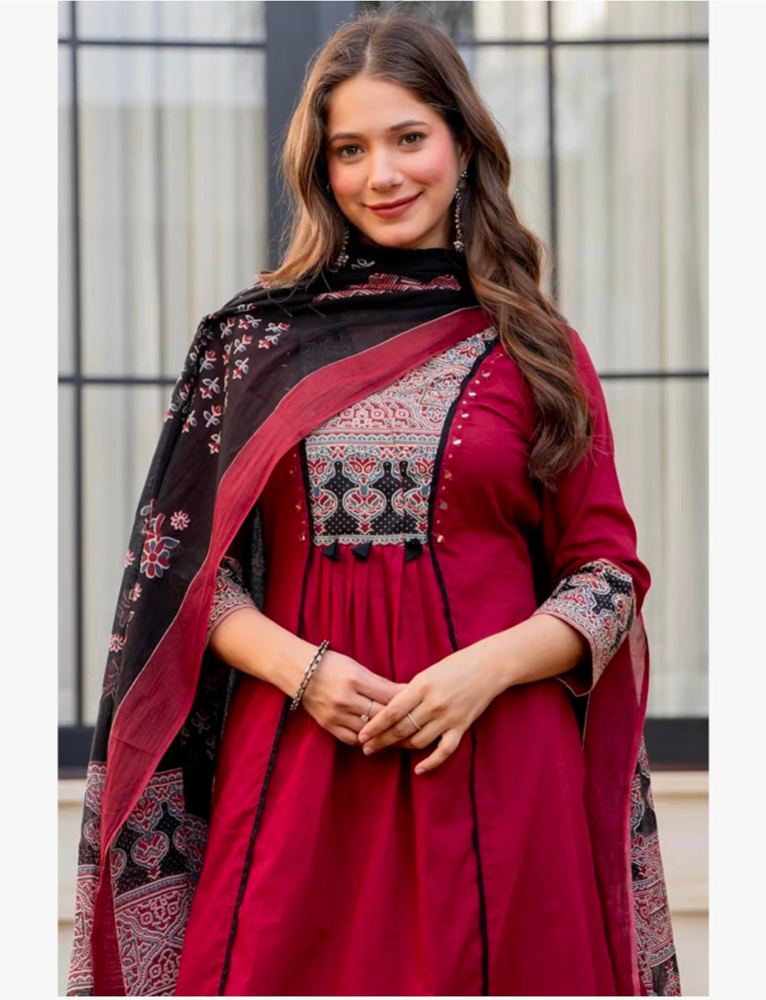 Kurta and Bottom Fabric: Cotton || Kurta Set Color