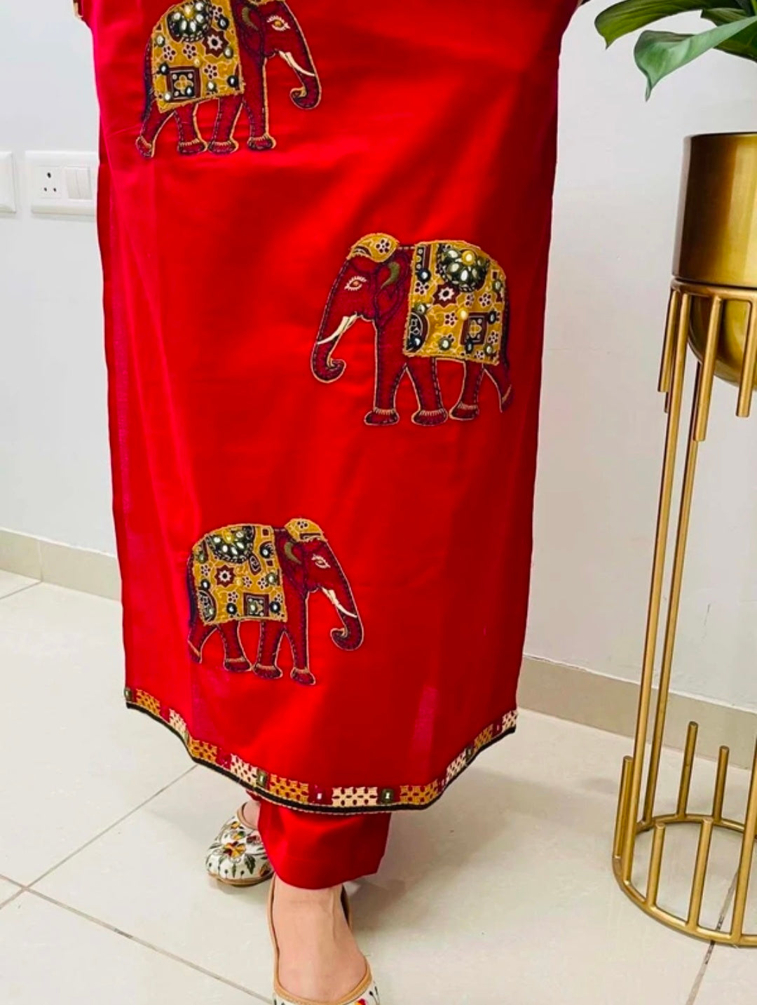 Women's Pure Cotton Straight Kurta Pant Dupatta Set