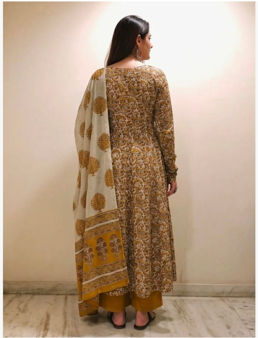 Anarkali Kurta,Pant Set Dupatta