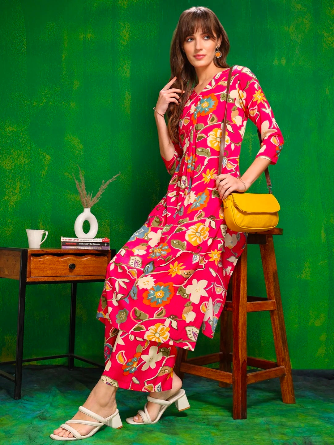 Botanical printed Co ords Set