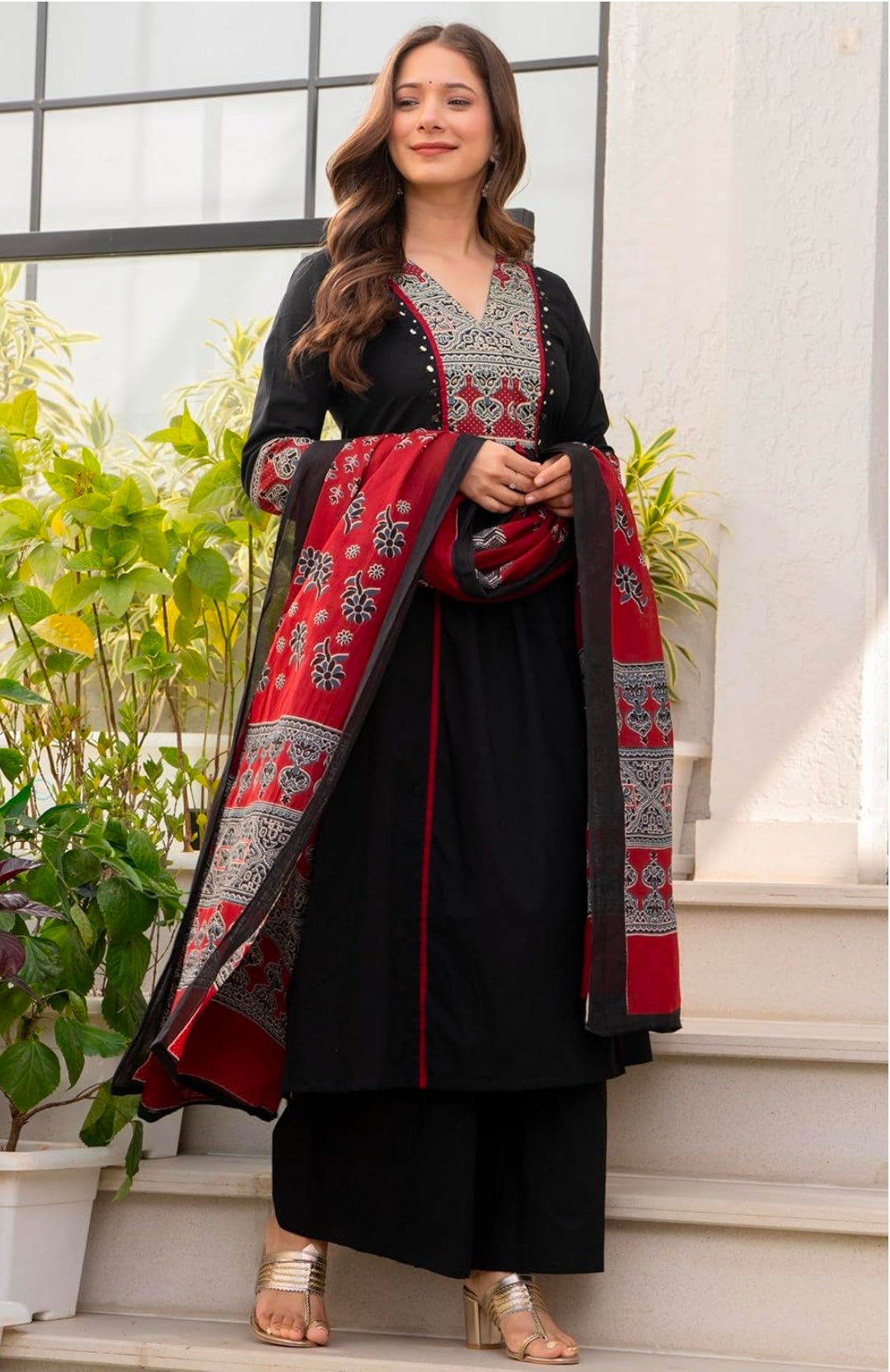 Kurta and Bottom Fabric: Cotton || Kurta Set Color