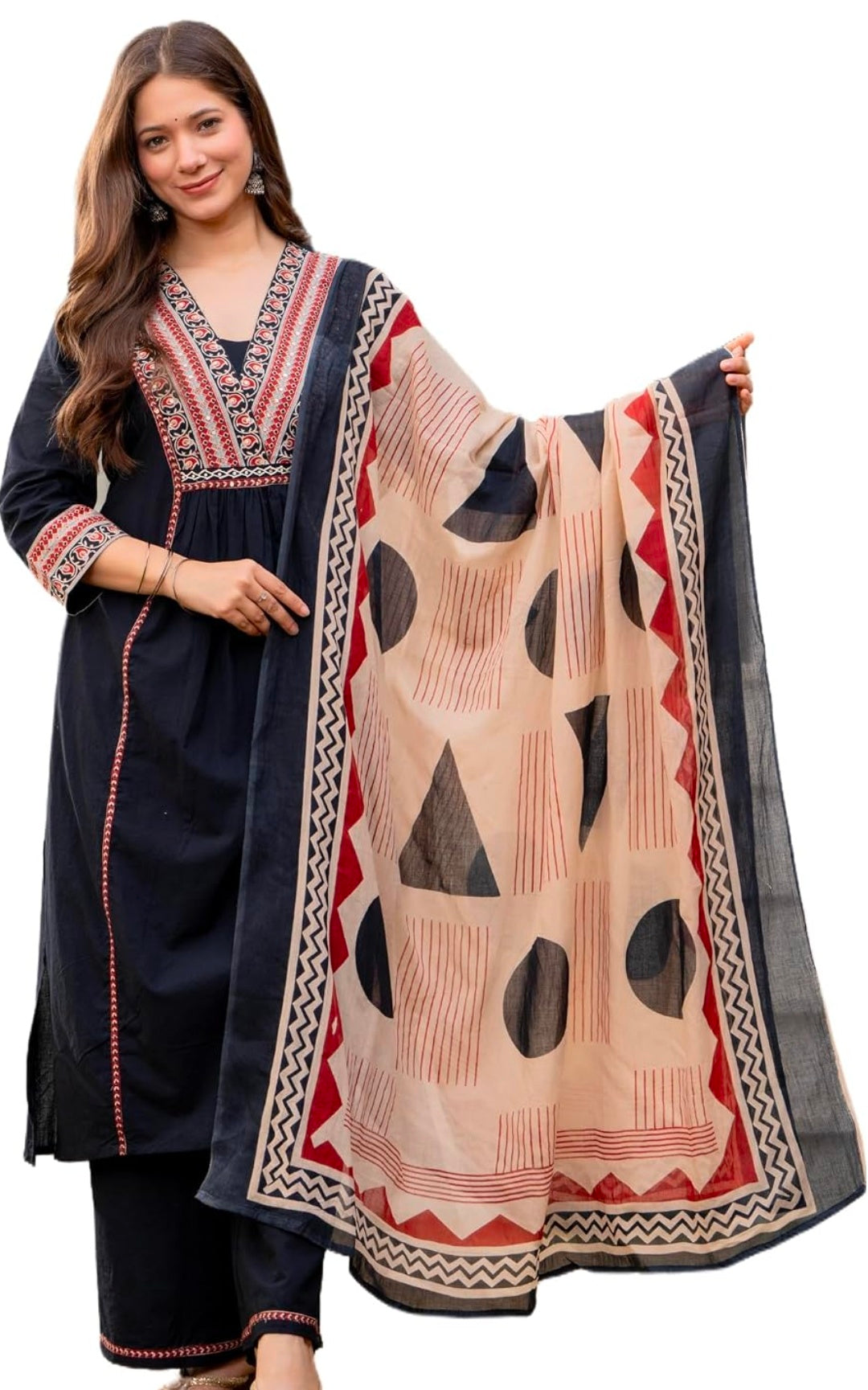 Floral Printed Pure Cotton kurta set