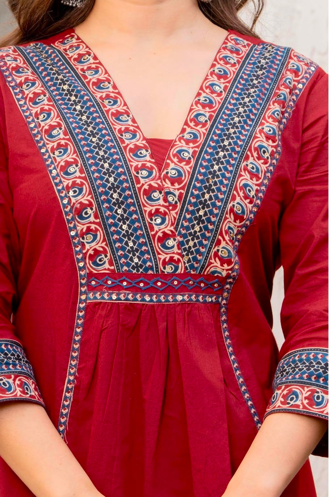 Floral Printed Pure Cotton kurta set