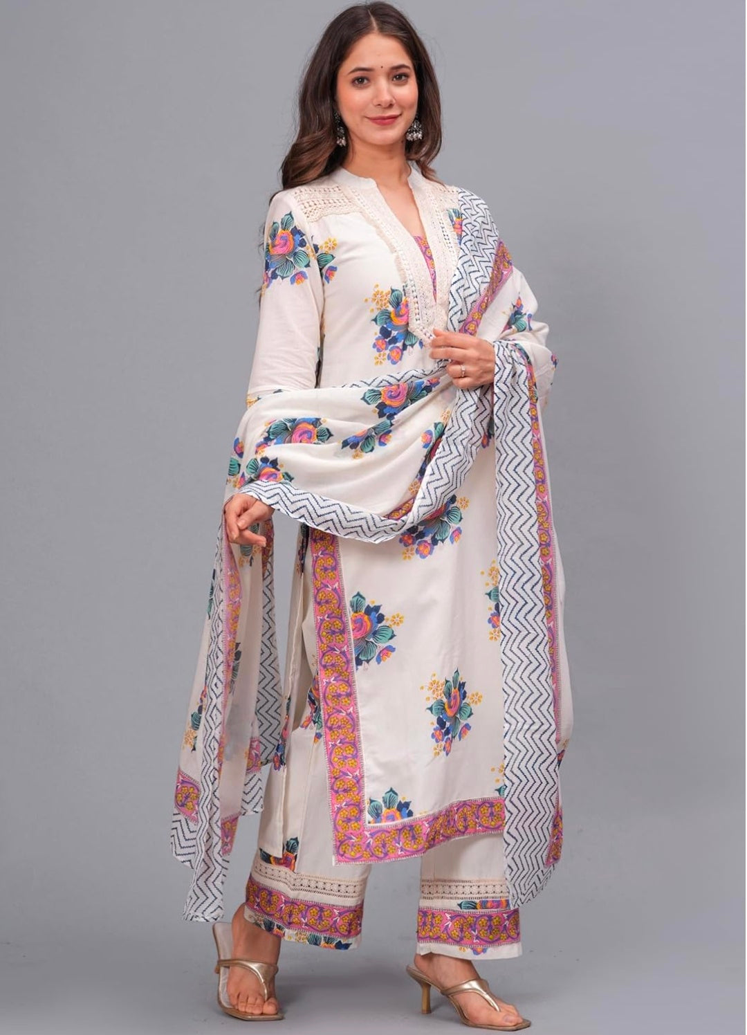 Amayra Women's Pure Cotton Printed