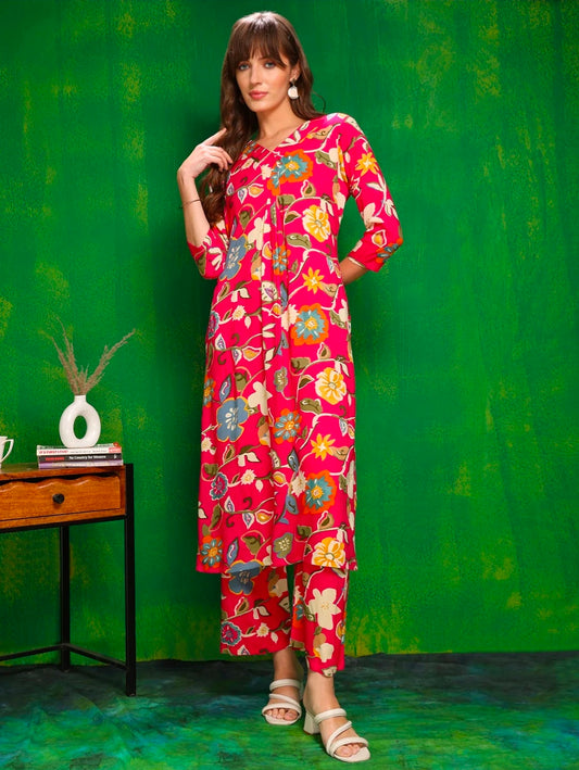 Botanical printed Co ords Set