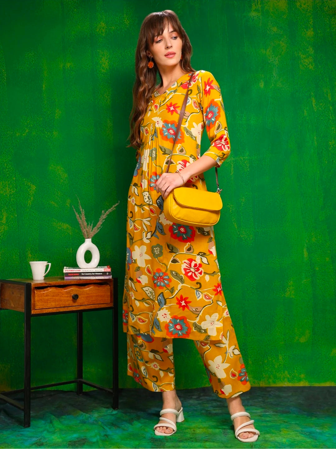 Botanical printed Co ords Set