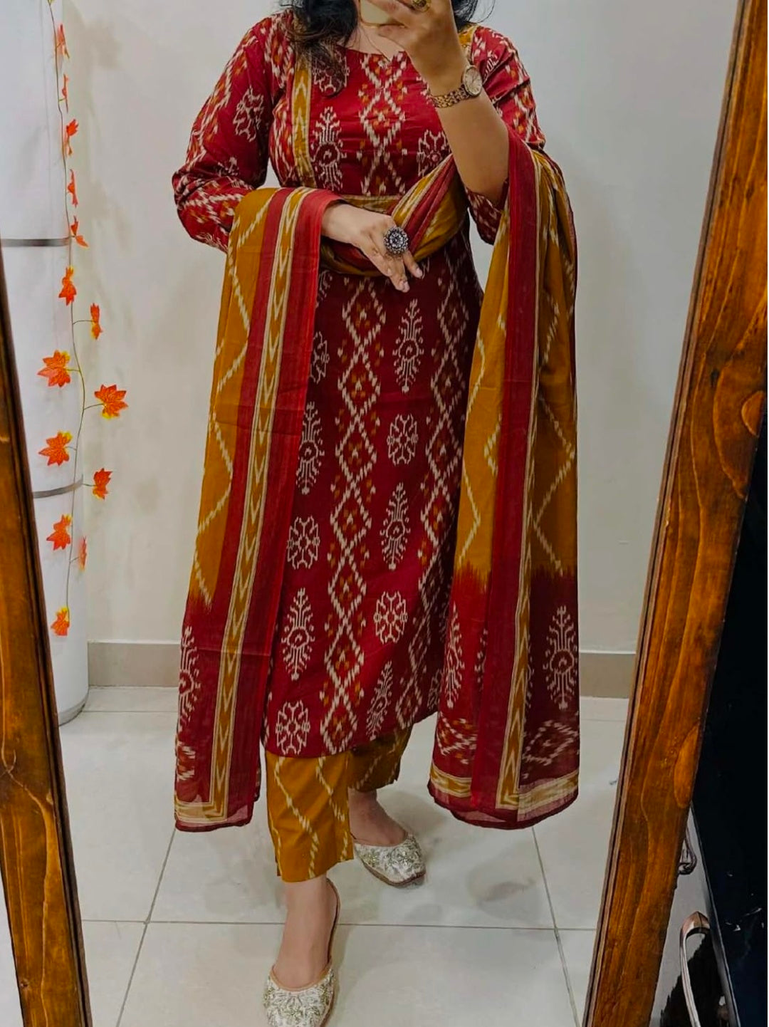 Women Kurta Set with Dupatta | Cotton Printed Straight Kurta
