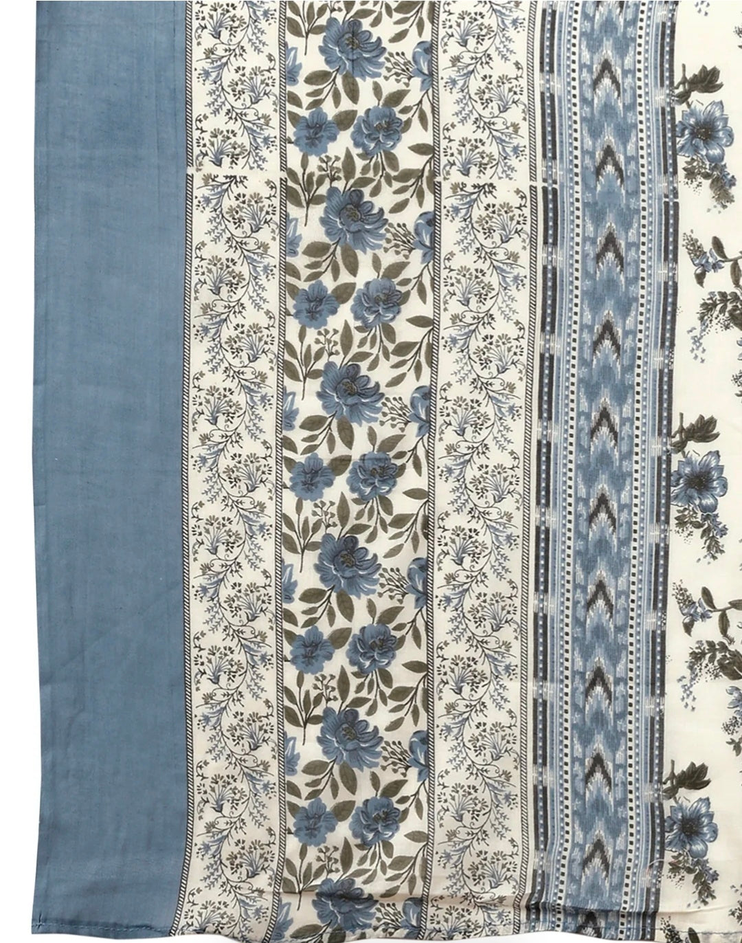 Floral Printed Anarkali Kurta with pant & dupatta luxury premium