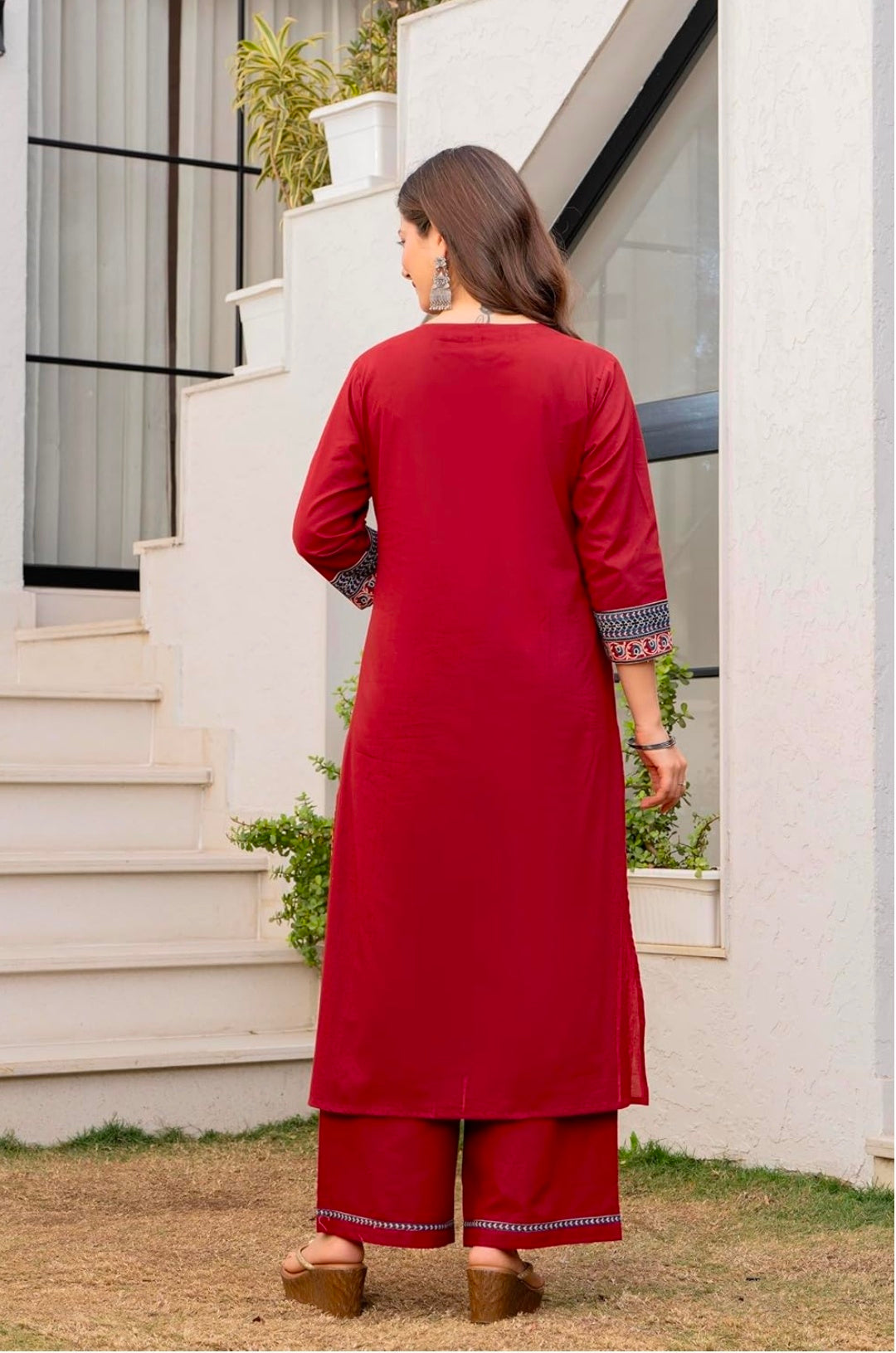 Floral Printed Pure Cotton kurta set