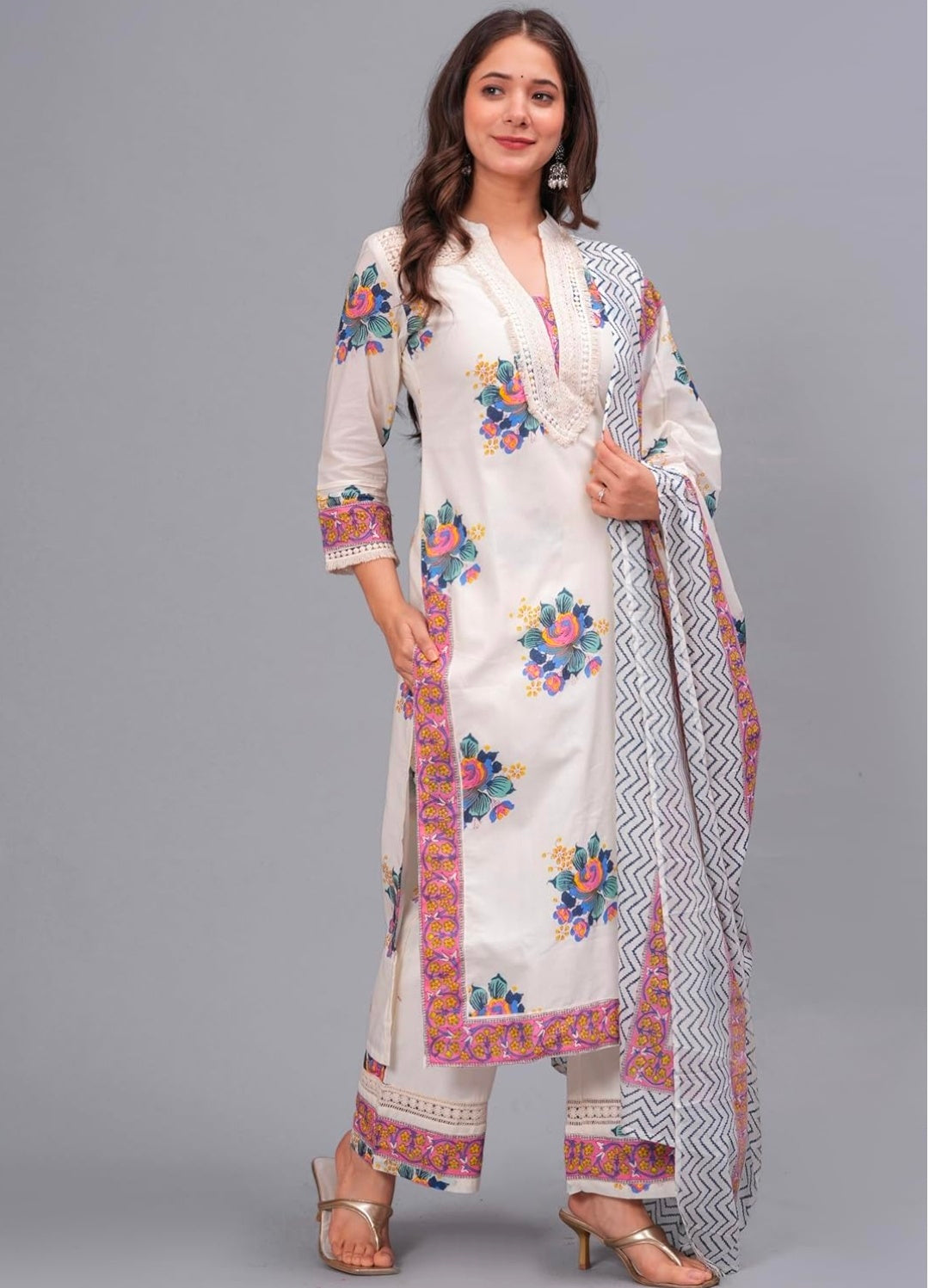 Amayra Women's Pure Cotton Printed