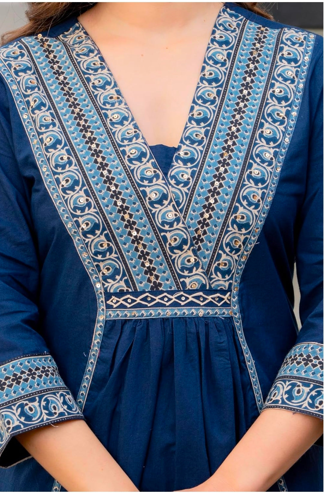 Floral Printed Pure Cotton kurta set