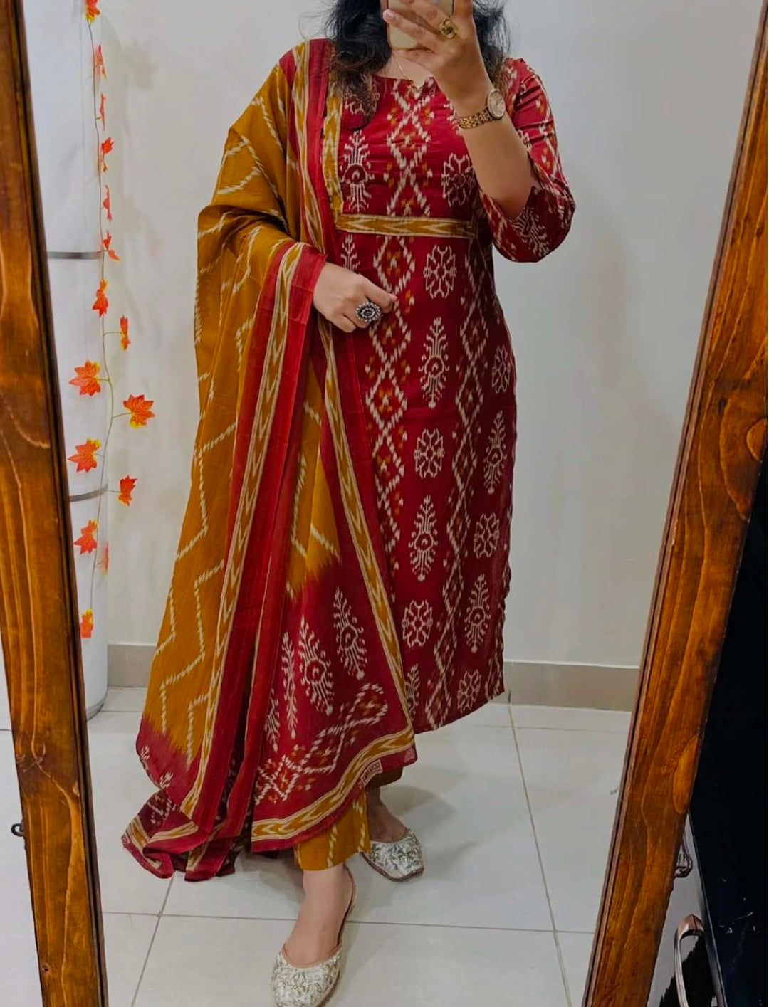 Women Kurta Set with Dupatta | Cotton Printed Straight Kurta