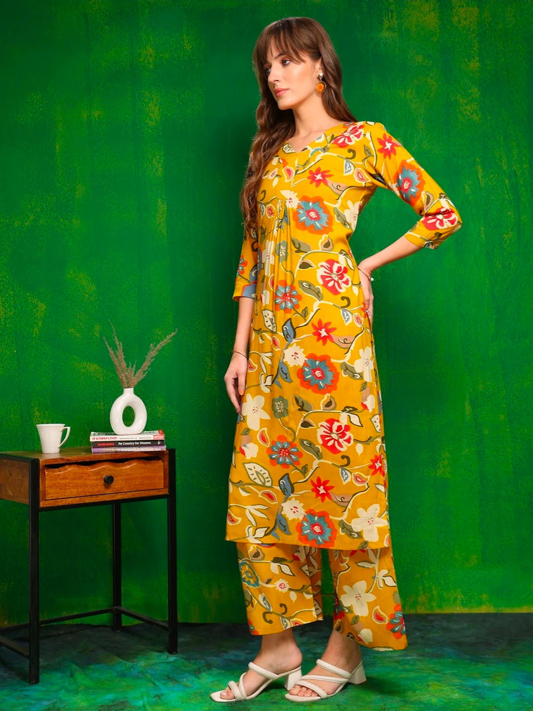 Botanical printed Co ords Set