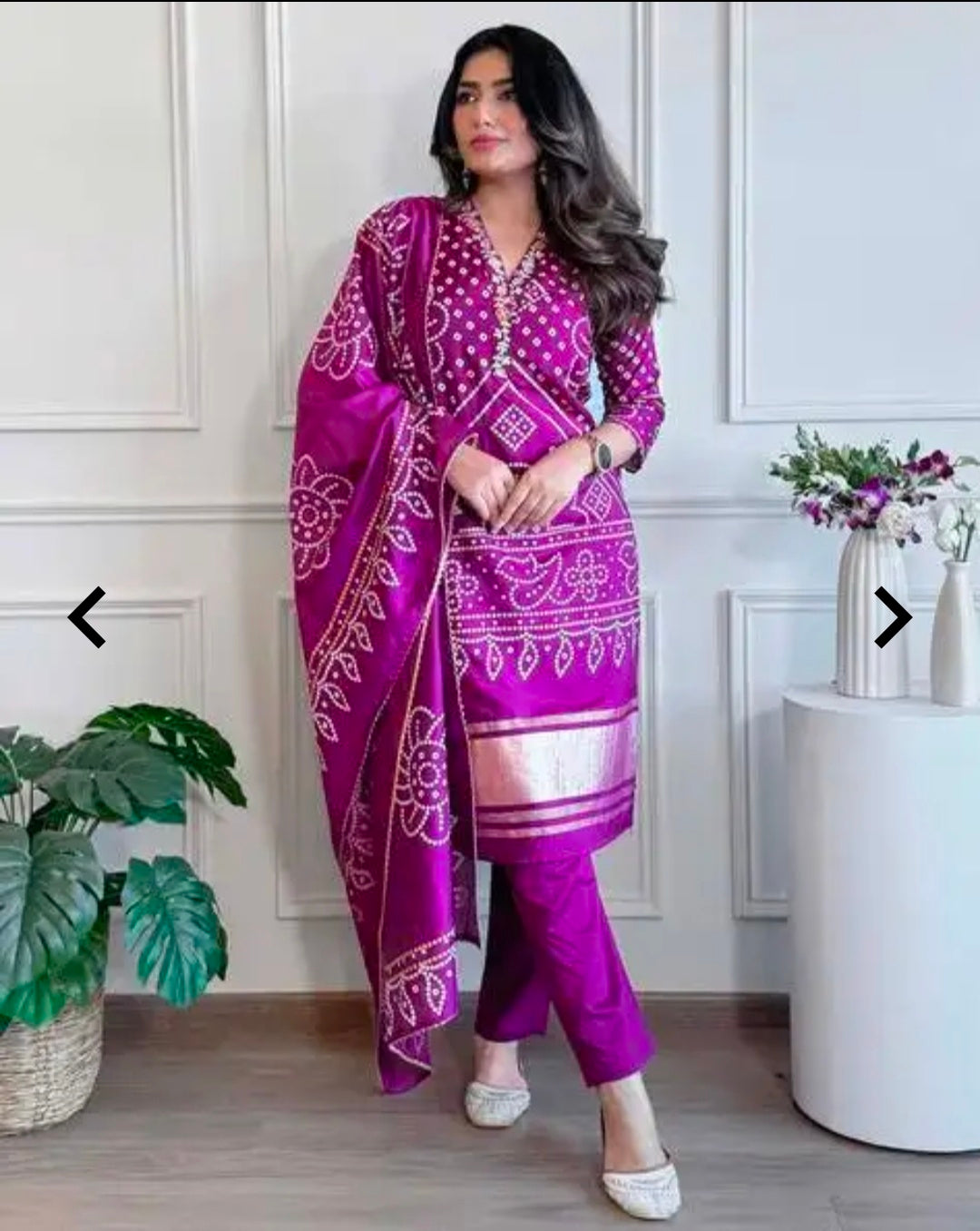 Women embroidery work Kurti