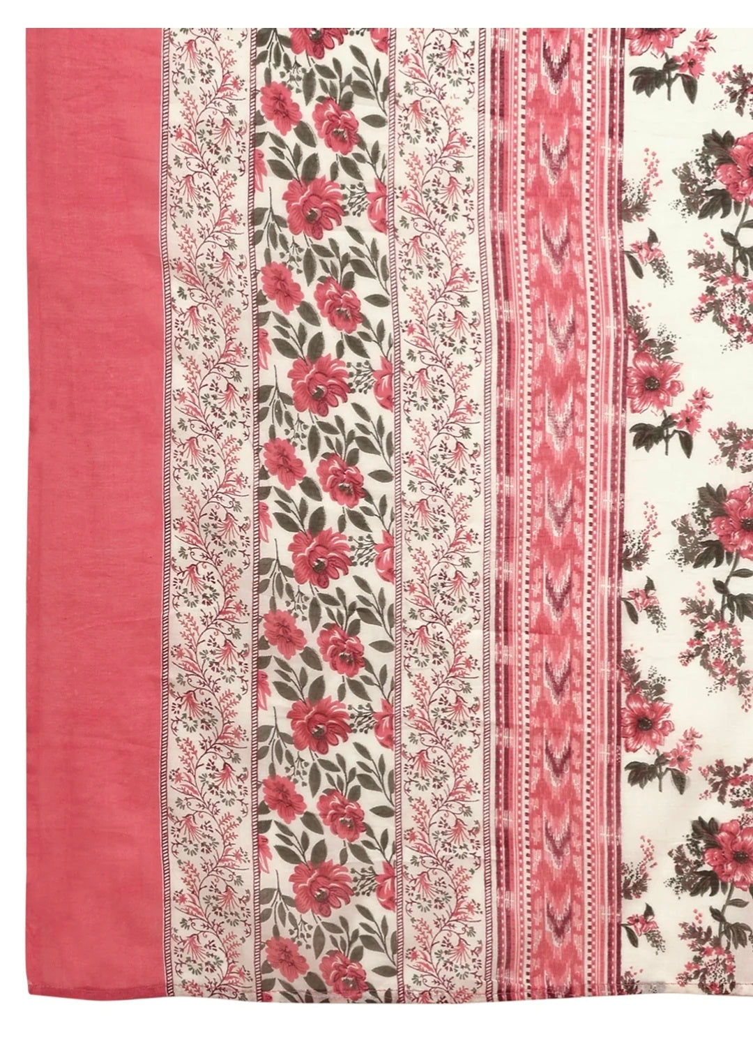 Floral Printed Anarkali Kurta with pant & dupatta luxury premium