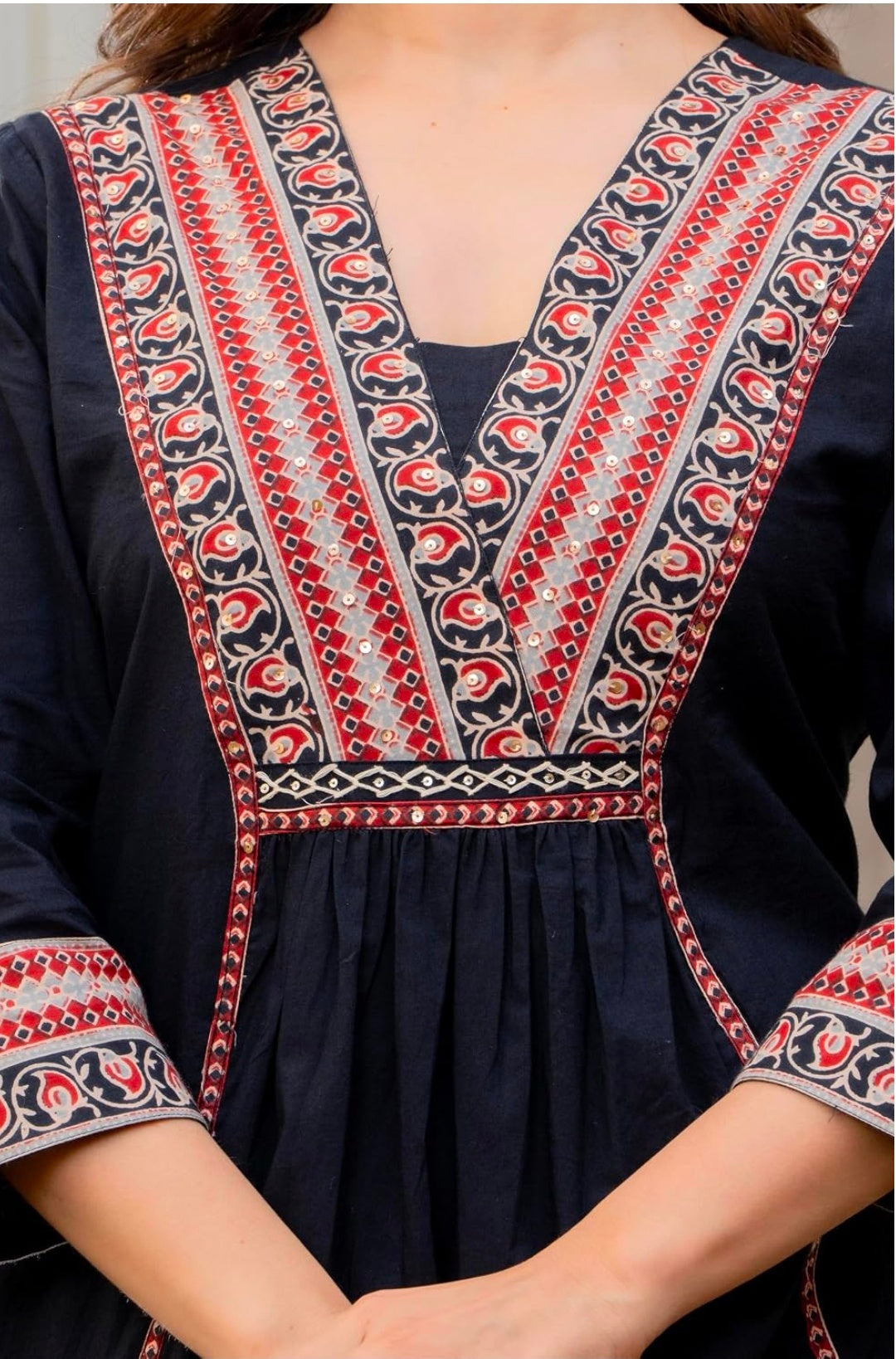 Floral Printed Pure Cotton kurta set