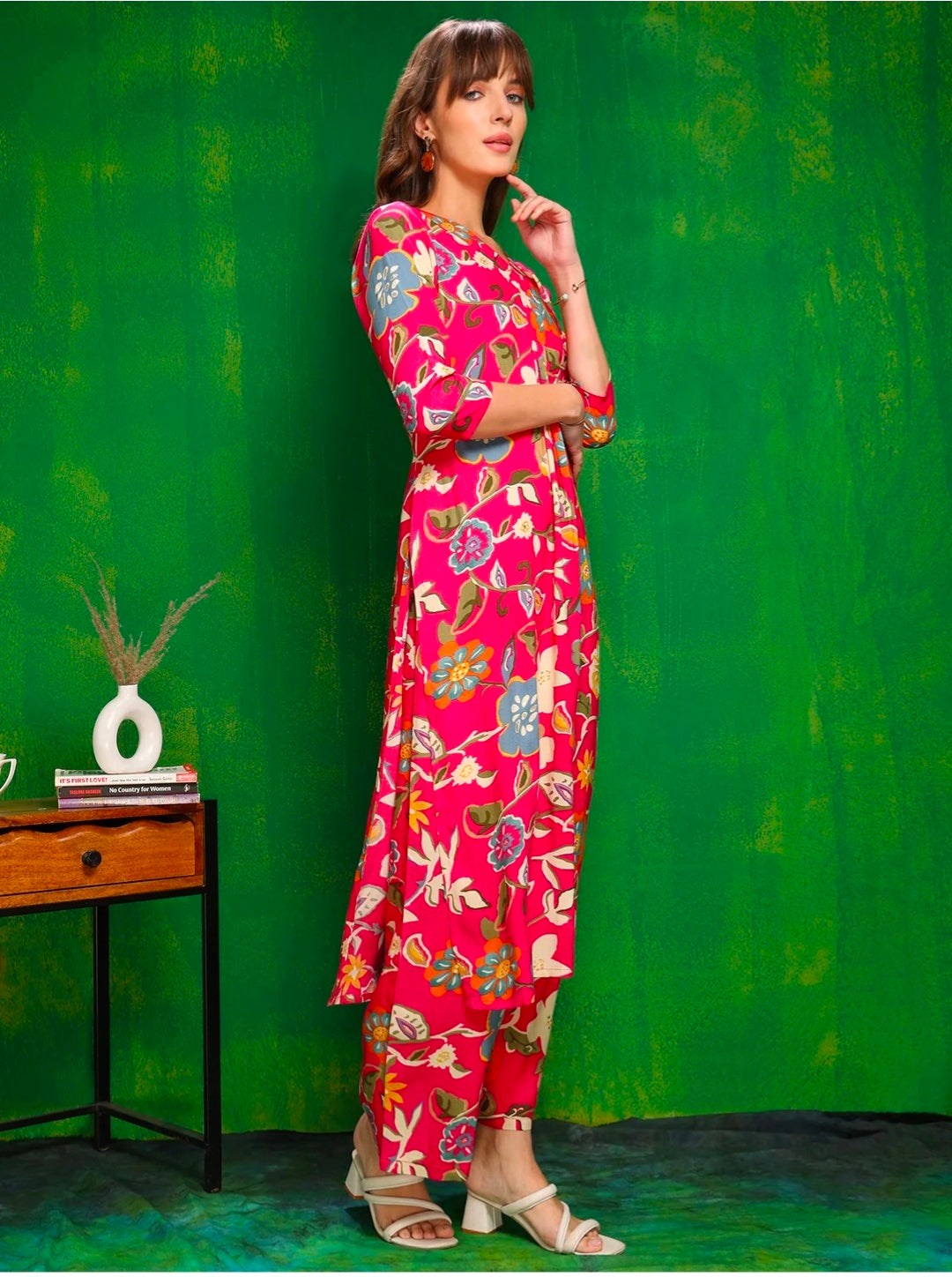 Botanical printed Co ords Set