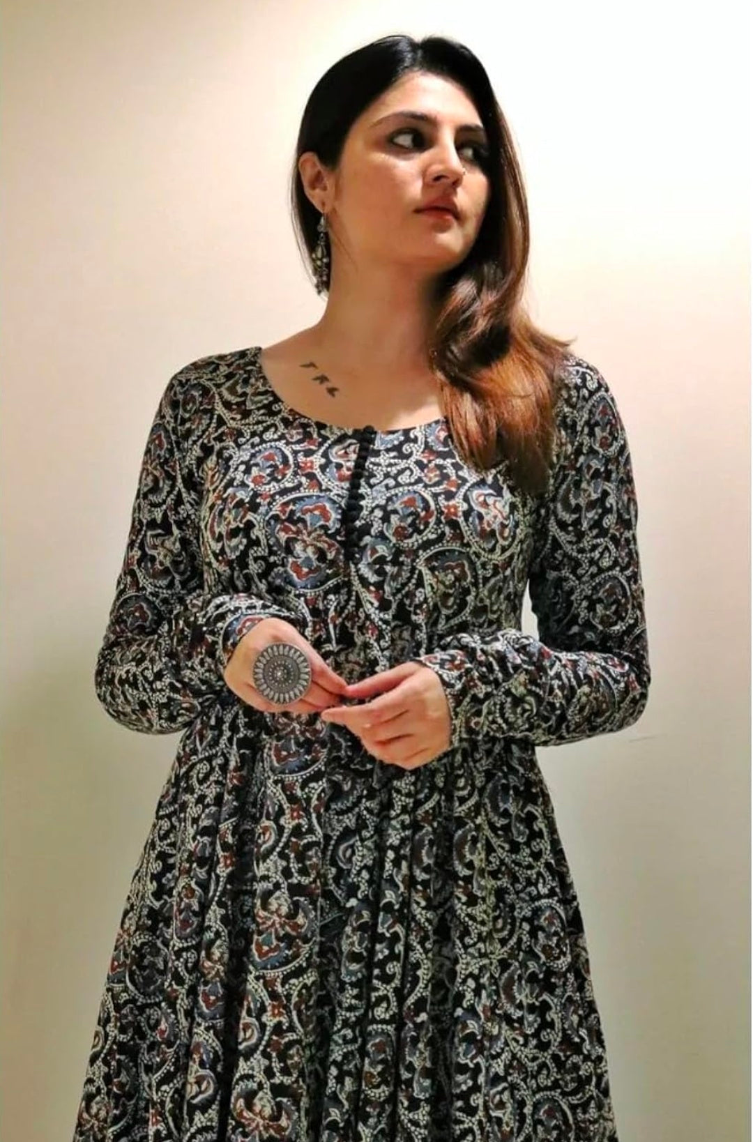Anarkali Kurta,Pant Set Dupatta