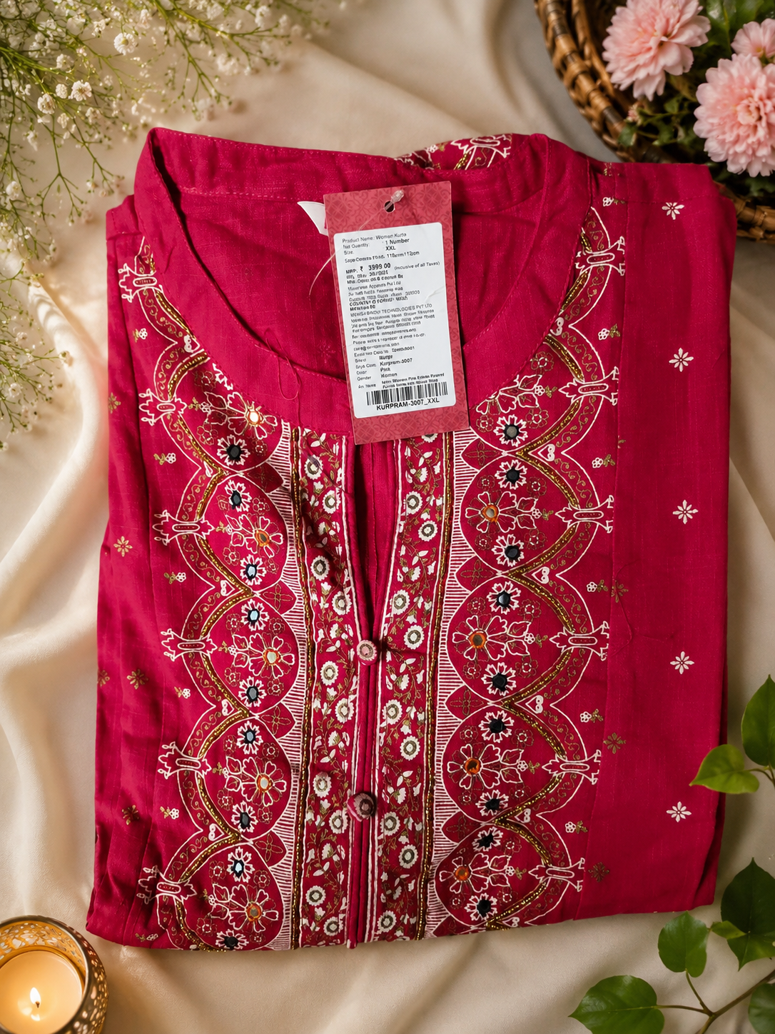 ISHIN Women's Kurta