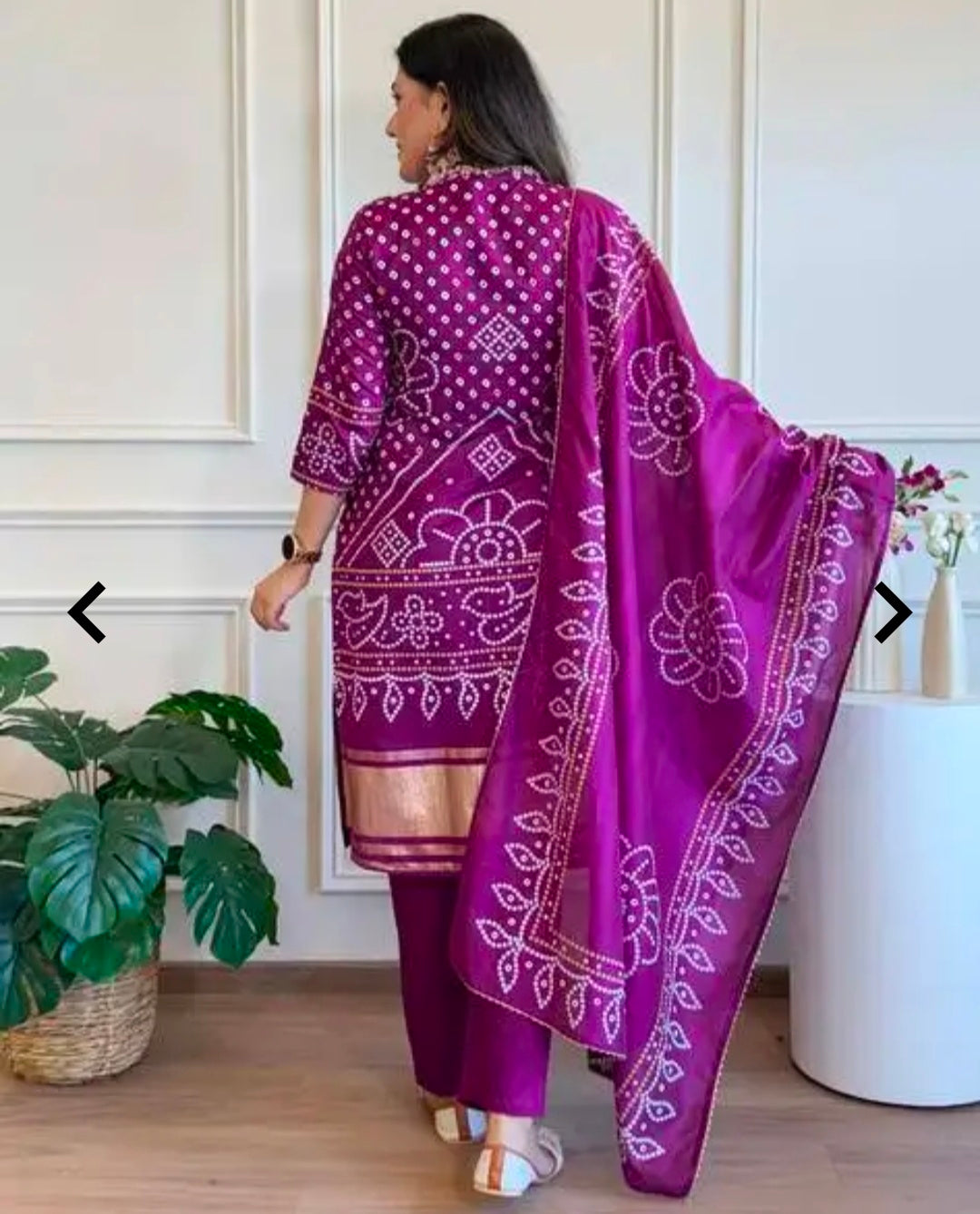 Women embroidery work Kurti