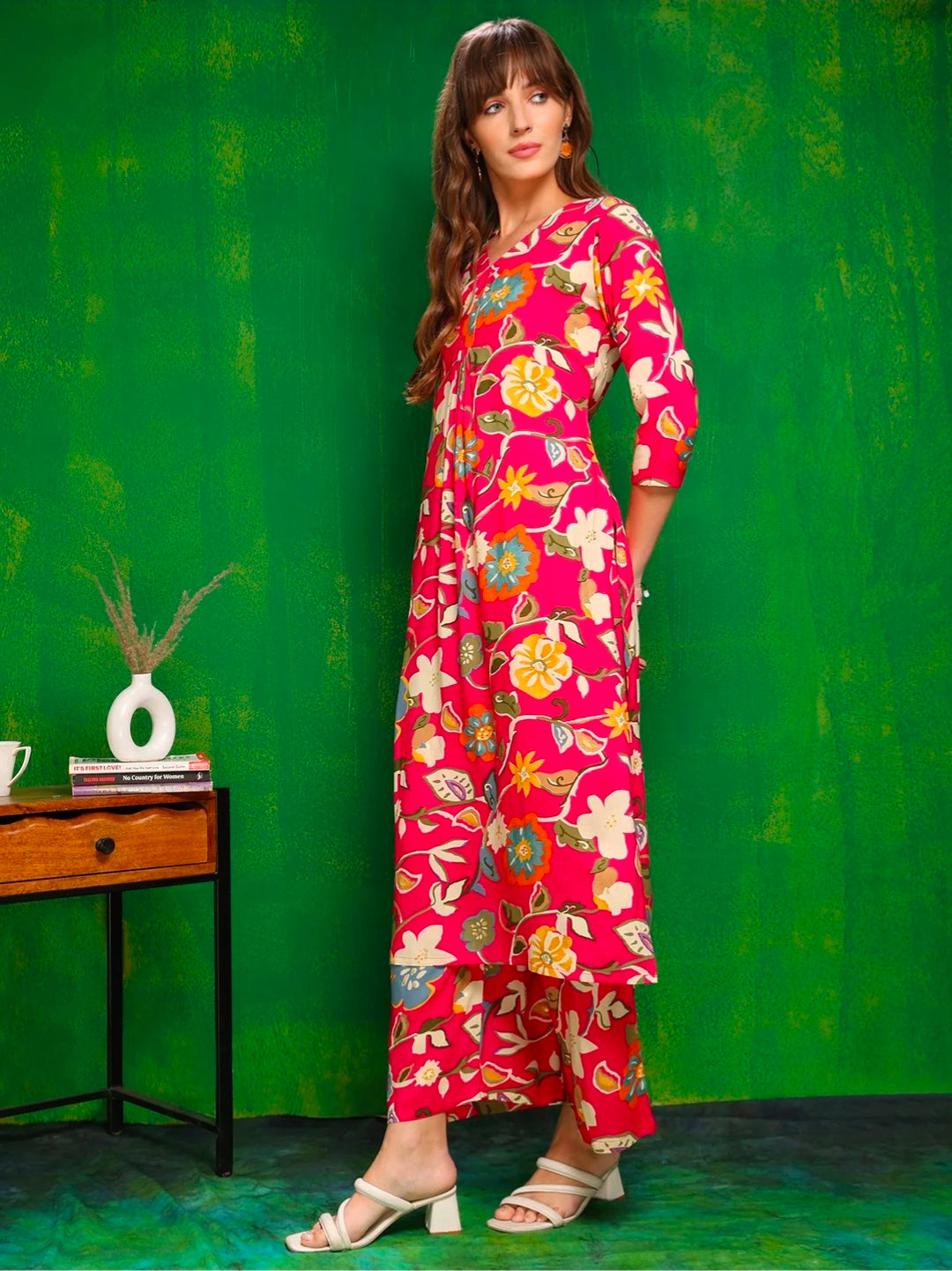 Botanical printed Co ords Set