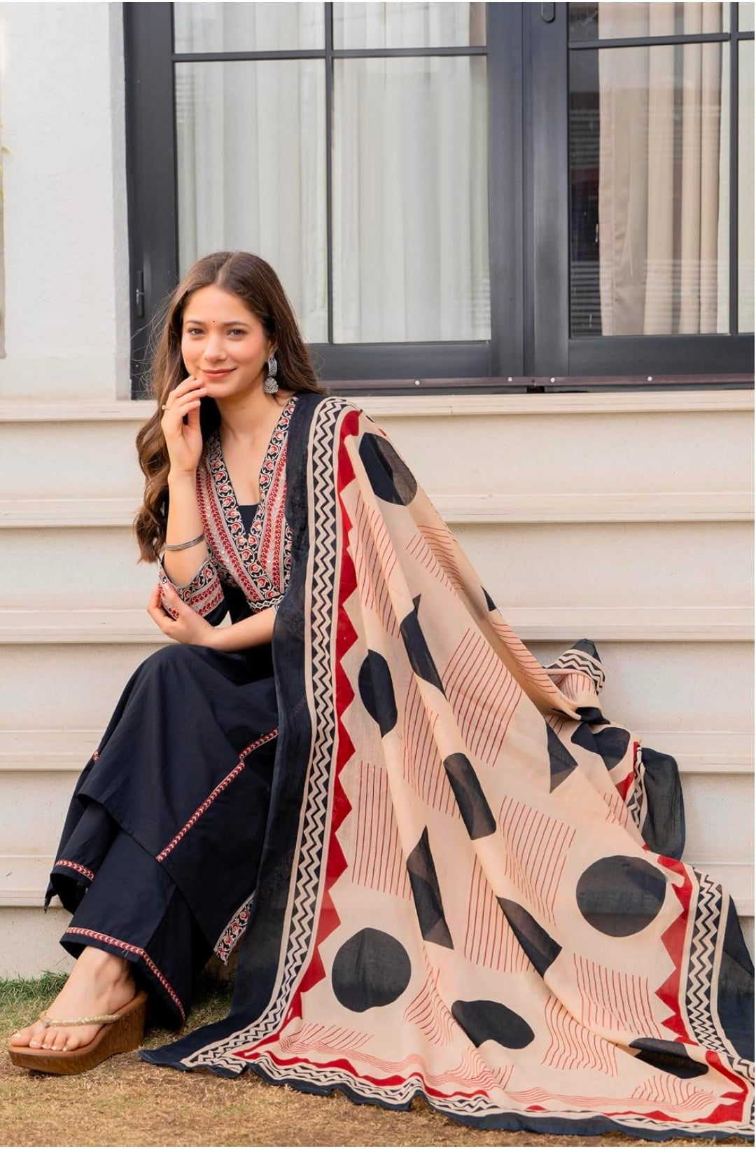 Floral Printed Pure Cotton kurta set
